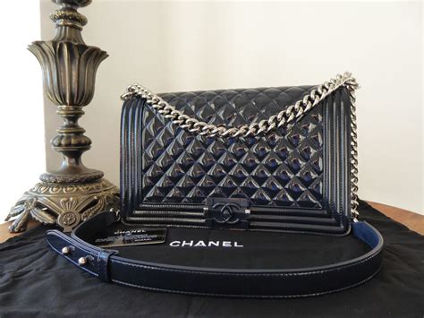 chanel boy bag navy|chanel beach bag.